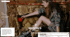 Desktop Screenshot of masons.it