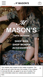 Mobile Screenshot of masons.it